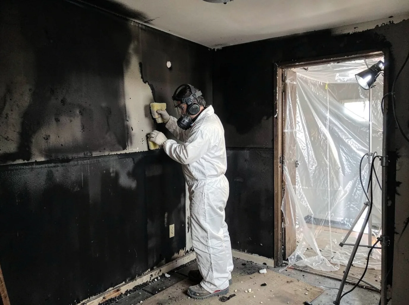 Fire Damage Restoration company in Lost Springs, WY